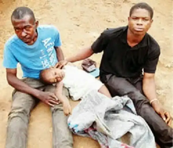Photo: NSCDC Arrests Men Caught with Corpse of 3-year-old Girl